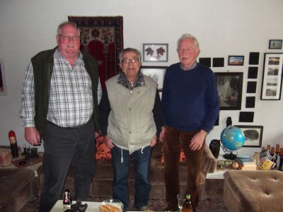 Die Vertreter vom Imkerverein Oelde, Hermann und Werner bei Vahriç